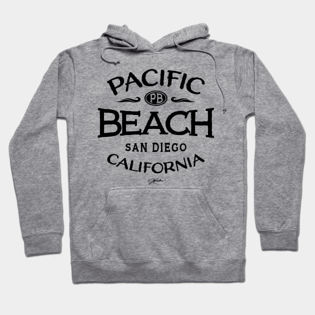 Pacific Beach San Diego, California Hoodie by jcombs